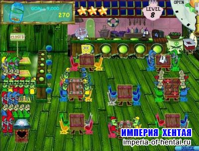 SpongeBob Squarepants Diner Dash 2: Two Times the Trouble (2007/Rus)