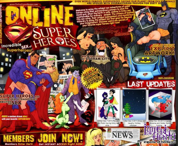 OnlineSuperHeroes.com Full SiteRip