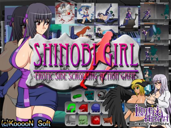 SHINOBI GIRL -EROTIC SIDE SCROLLING