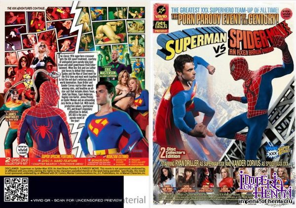 Superman vs Spider-Man XXX: A Porn Parody
