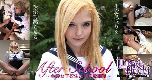Kinpatu86.com - VIP 0220 AfterSchool After school blonde school girls who (TifanyFox) [FullHD 1080p]