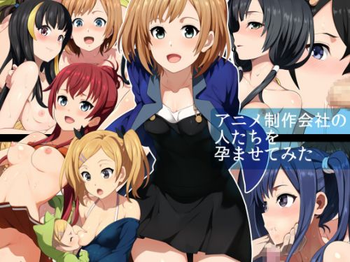 [Shinyanchi] Anime Seisaku Kaisha no Hitotachi wo Haramasete Mita