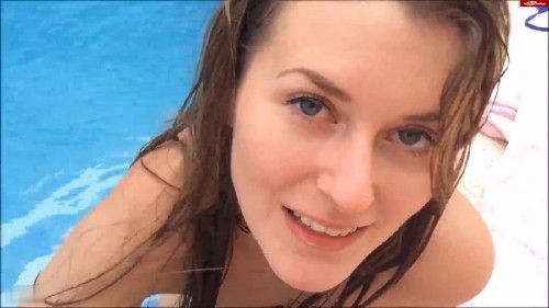  MyDirtyHobby.com - LucyJuicy - Spermaspiele am Pool [FullHD 1080p]