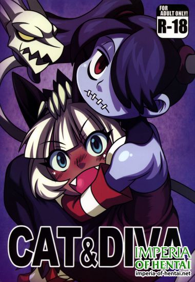 (COMIC1☆10) [Mayoineko (Nakagami Takashi)] CAT&DIVA (Skullgirls)