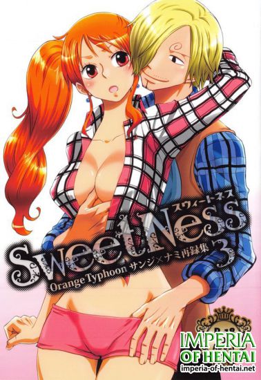 (C91) [Orange Typhoon (Yamada Enako)] SweetNess 3 Sanji x Nami Sairokushuu (One Piece)